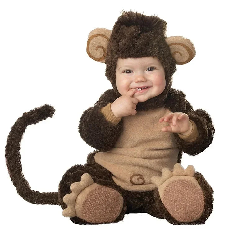 Wee Little Cutie Pie Baby Christmas Halloween Costume Rompers