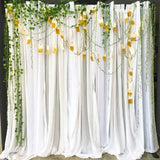 20M Leaf Ribbon Green Vine Garland Ribbon DIY Crafts Gift Wrapping
