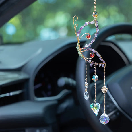 Butterfly Sun Catchers Crystal Prisms Rainbow Maker Home Decor