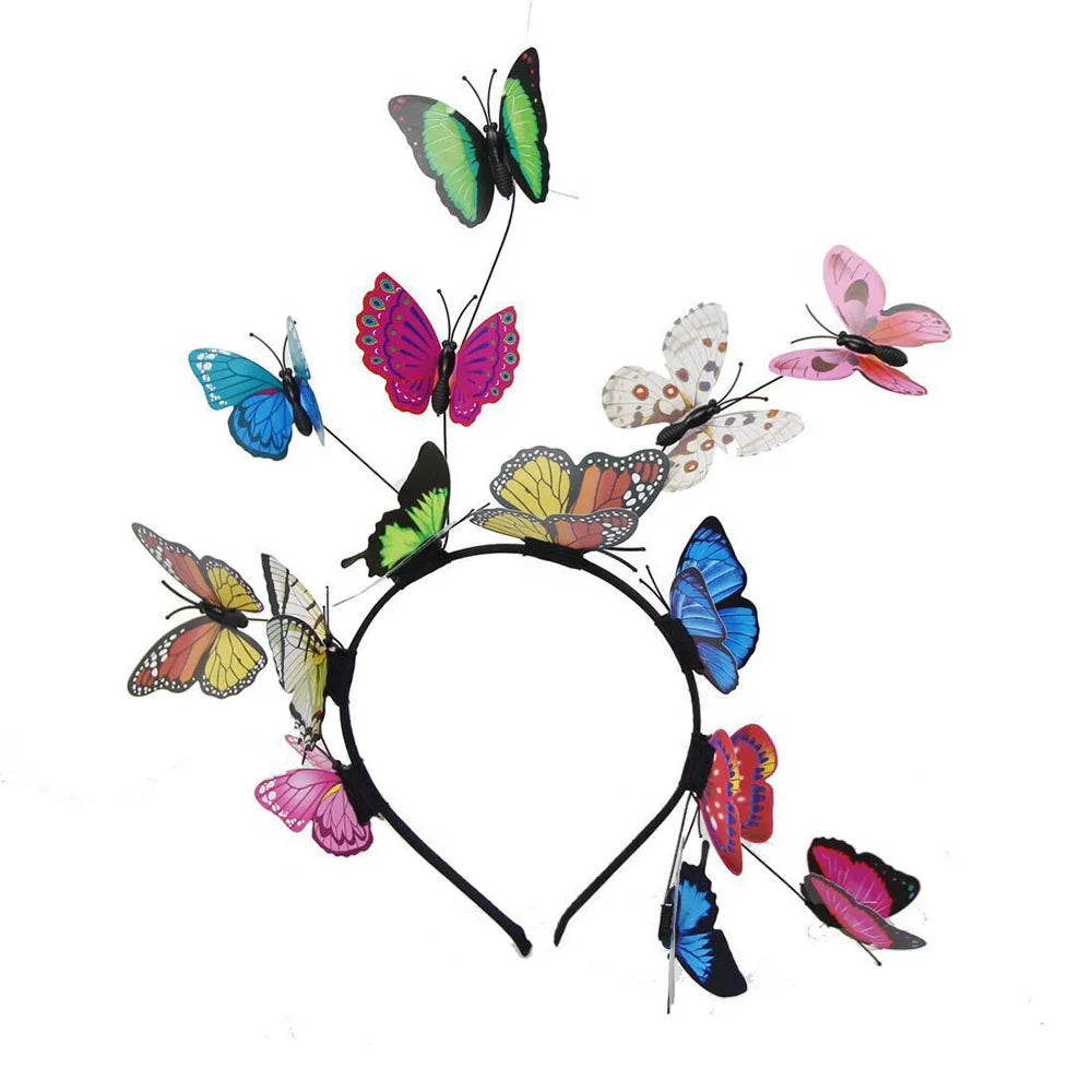 Fluttering Butterfly Headband Spring Fascinator