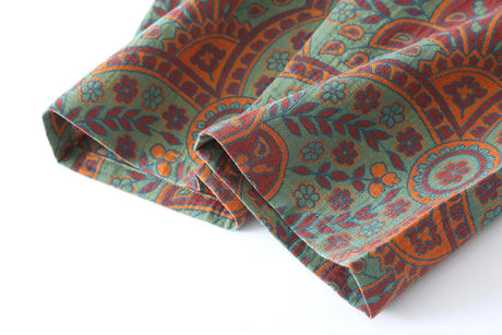 Sunday Mornings Paisley Pyjamas 2 Piece Cotton Loungewear Sleepwear