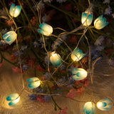 2m 20LED Tulip Flowers String Lights Fairy Twinkle Hanging LED String Lamp