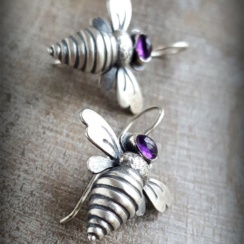 Delightful Dragonfly Drop Earrings