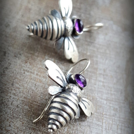 Delightful Dragonfly Drop Earrings