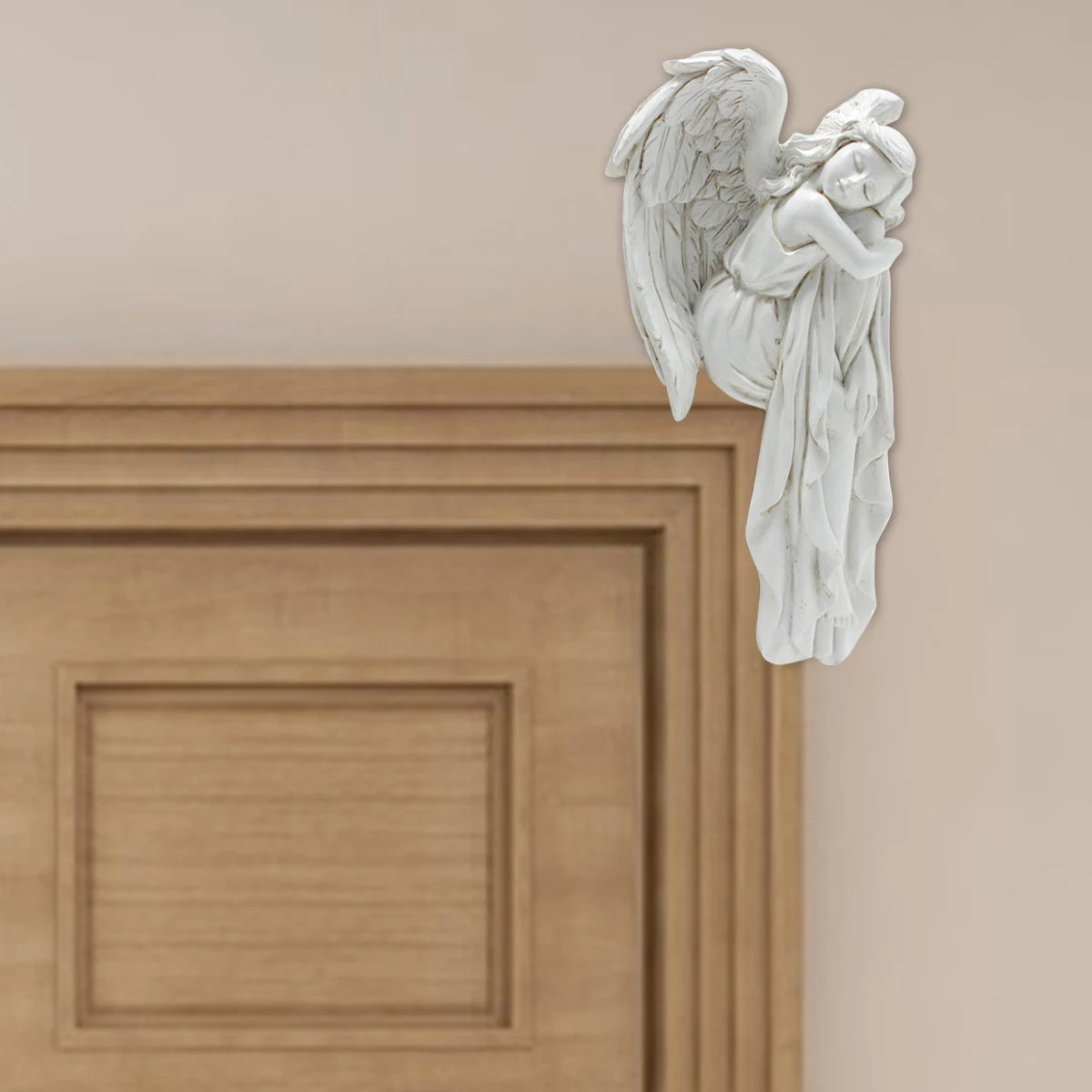Angel Door Frame Ornament Resin Home Decor