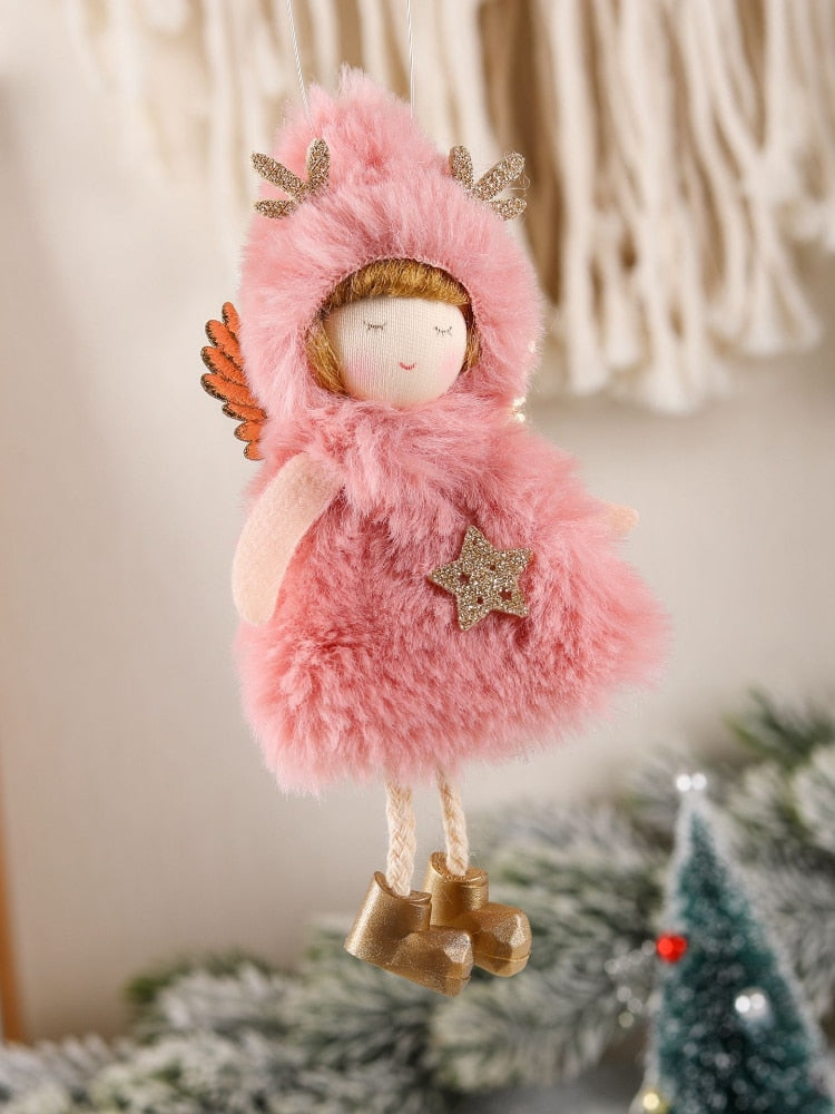Christmas Angel Dolls Xmas Tree Ornament