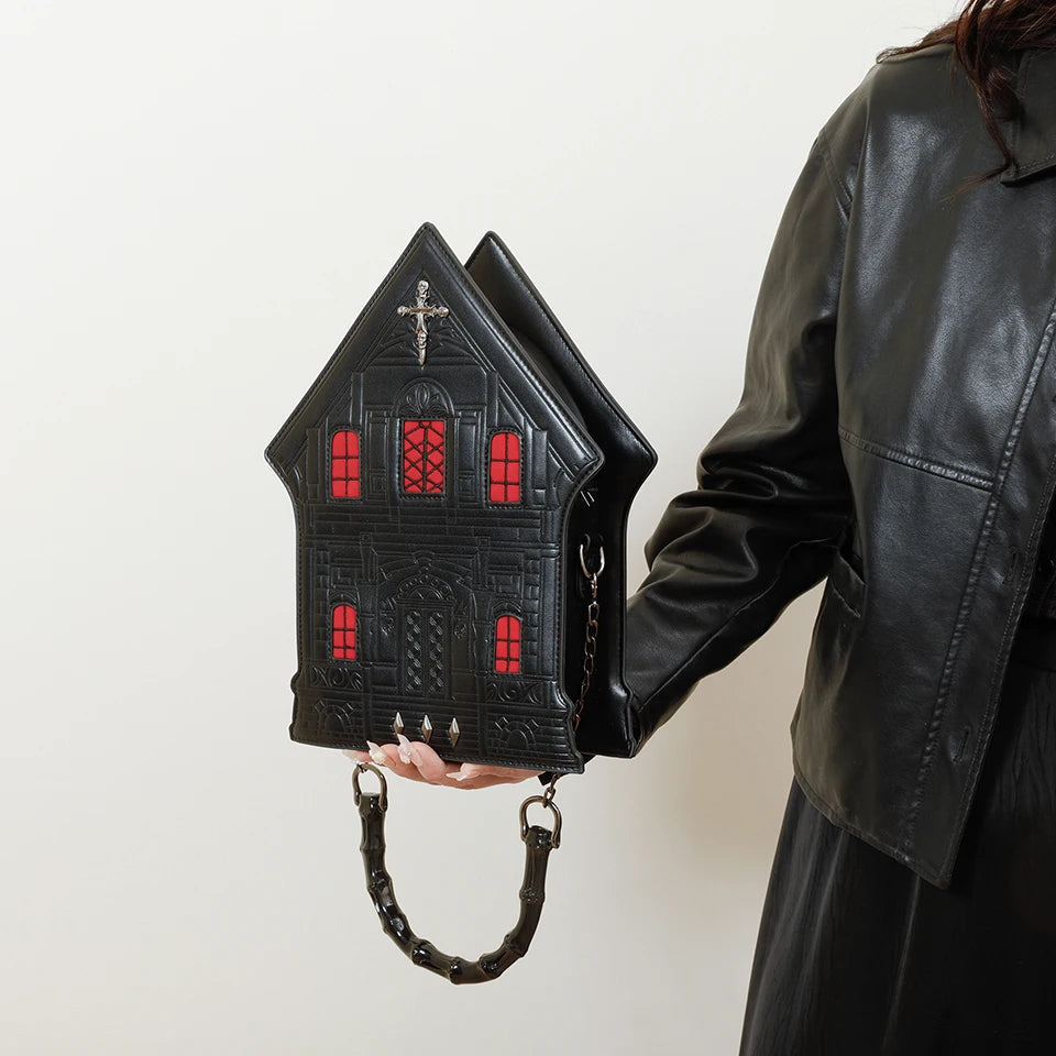 Haunted House Crossbody Bag