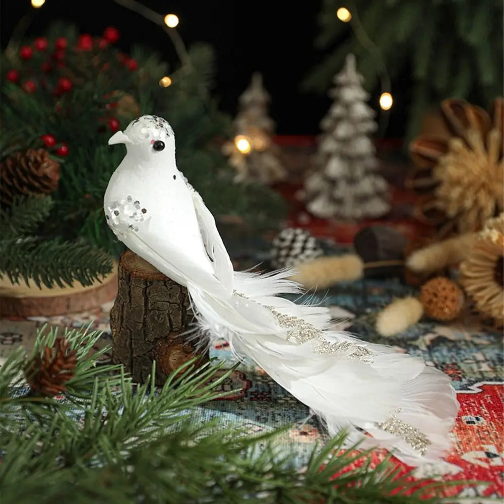 Handmade Christmas Birds Ornament Xmas Tree Decoration