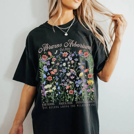 Abravos Aborium 100% Cotton Loose Shirt Tee Velaris Book Lovers Tee Throne Of Glass Crescent City