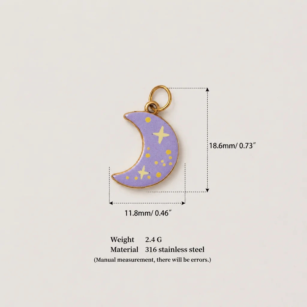 Woodland Cottage Pendant Charms for DIY Jewellery Making