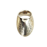 Engraved Archery Thumb Ring Tibetan Silver Banzhi Archery Gear