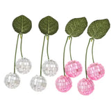 Cherry Disco Mirror Balls Home Decor