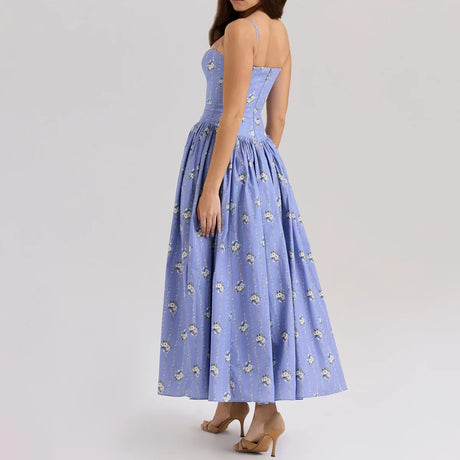 Olivietta's Floral Print Midi Sundress