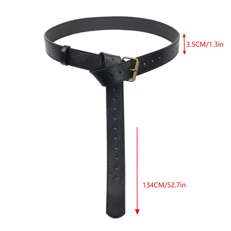 Renaissance Alchemist Leather Belt Medieval Wizard Alchemy Glass Magic Bottle Waist Bag Cosplay Belt