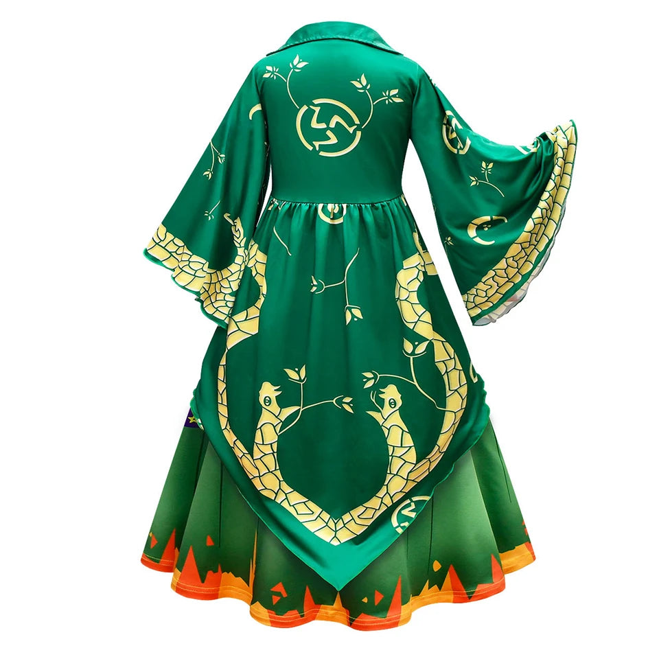 Hocus Pocus 2 Halloween Costume Child Sanderson Sisters Party Dresses Winifred Witch Costumes Children