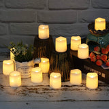 24Pcs/Set Flameless LED Candles Home Decor