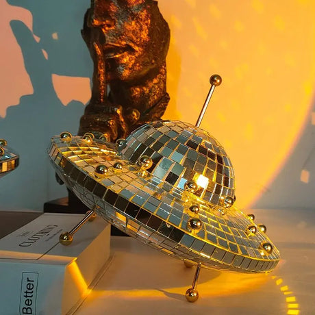 Disco Ball UFO Mirror Decor