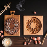 Even More Wooden Cookie Moulds Embossed Biscuit Press Cutter Moulds, Fish, Tiger, Horse, Squirrel, Seasonal