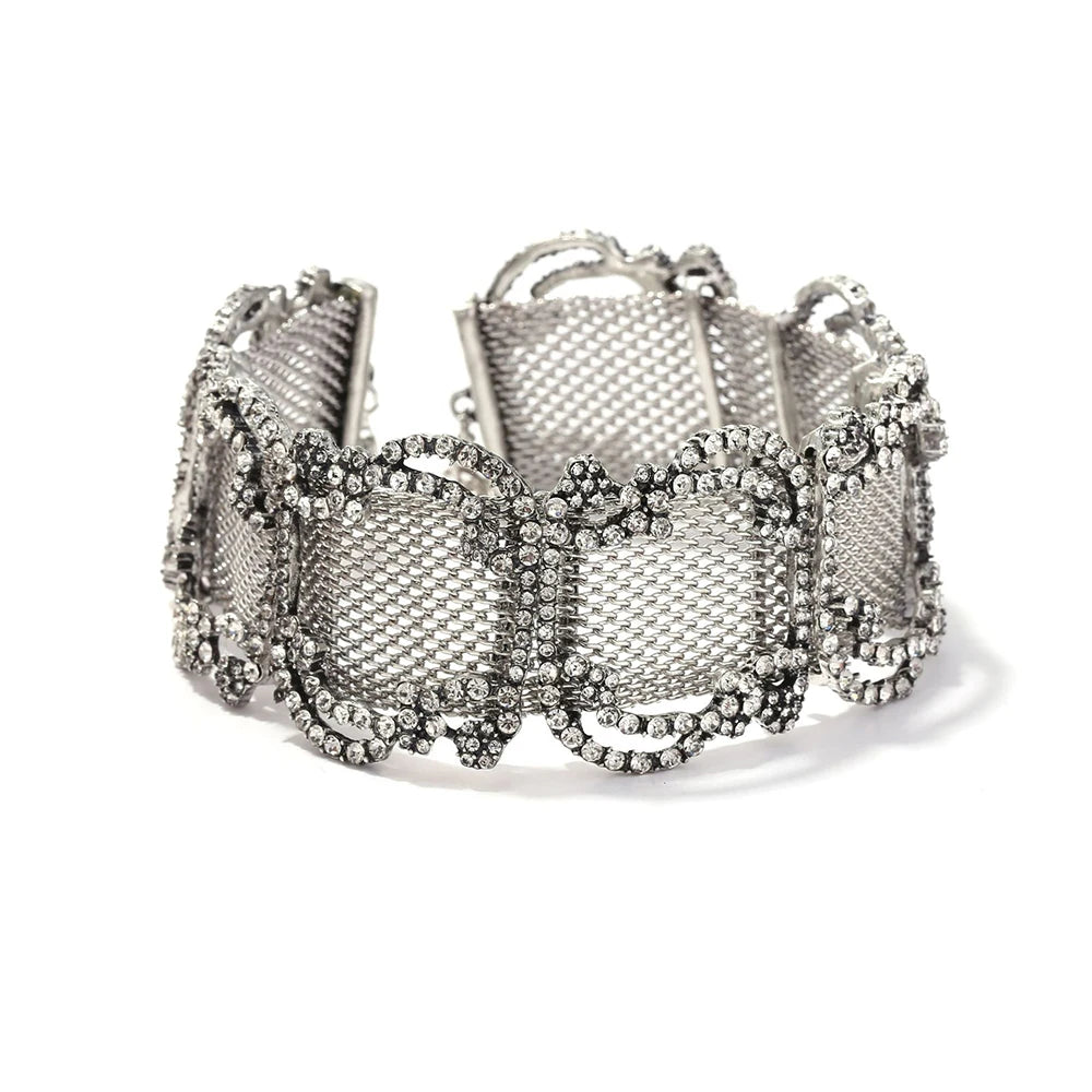 Moonplum's Mesh Choker Necklace