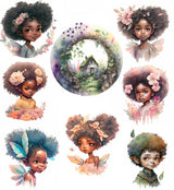 Forest Magic Elf Stickers Crafts And Scrapbooking Stickers