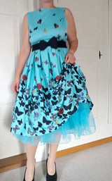 Colourfun Pettiskirts Cosplay Rockabilly Crinoline Underskirt