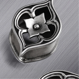 Lotus Flower Ear Tunnel Plugs Gauges Hollow Ear Stretchers Expanders Piercing Jewellery for Stretched Ears