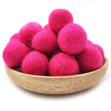 FIFTY 2cm Wool Felt Balls 100% Wool DIY Handmade Craft Supplies