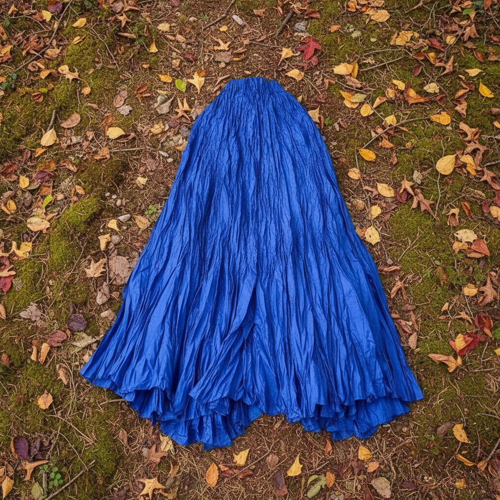 Crush Pleated Long Maxi Skirt Summer 15 Colours