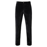 Plush Velvet Suit Two-piece Mens Party Suits Double Breasted Tuxedo Blazers & Pants