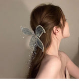 Fairy Siofra's Crystal Headpiece Hair Clips