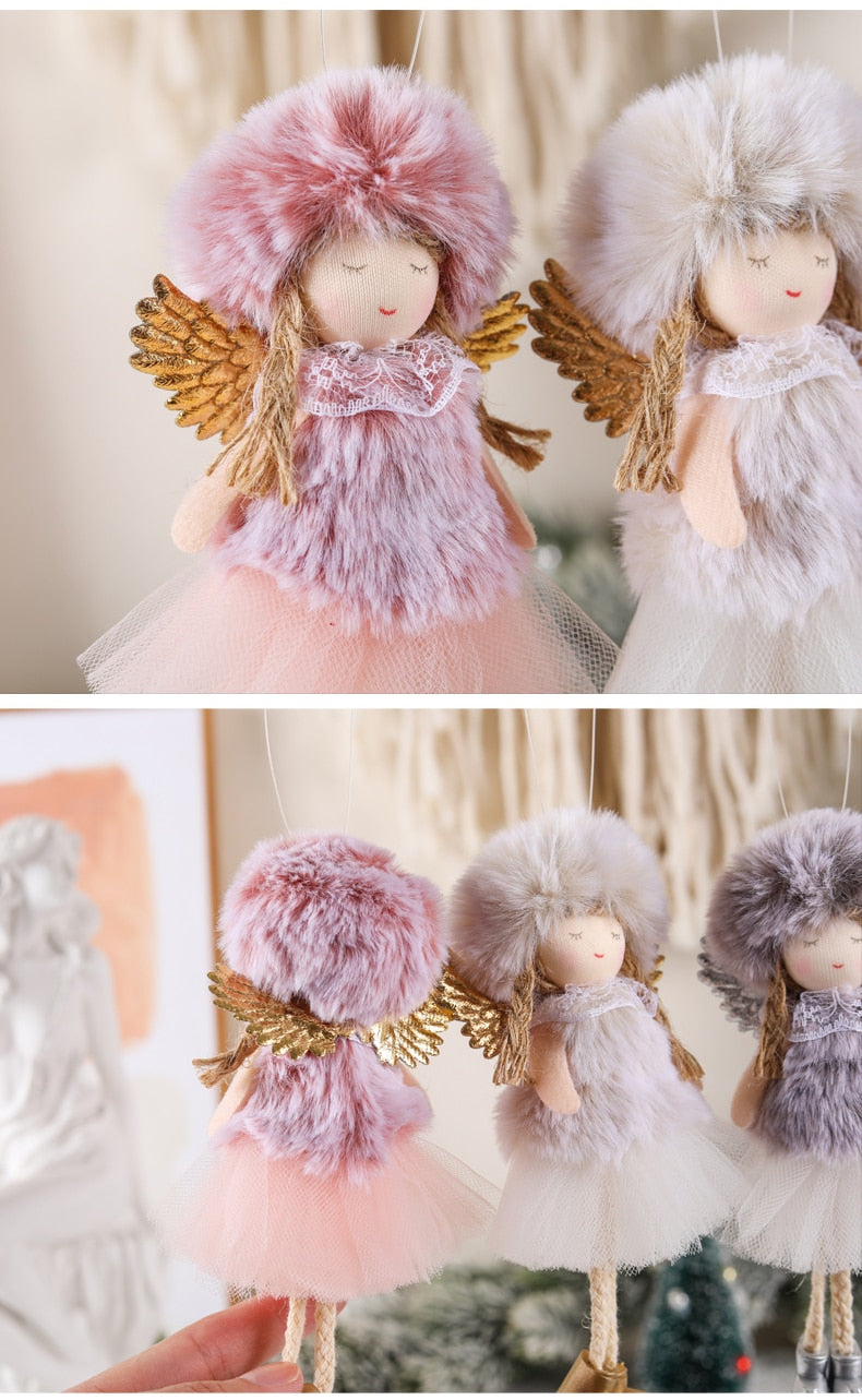 Christmas Angel Dolls Xmas Tree Ornament