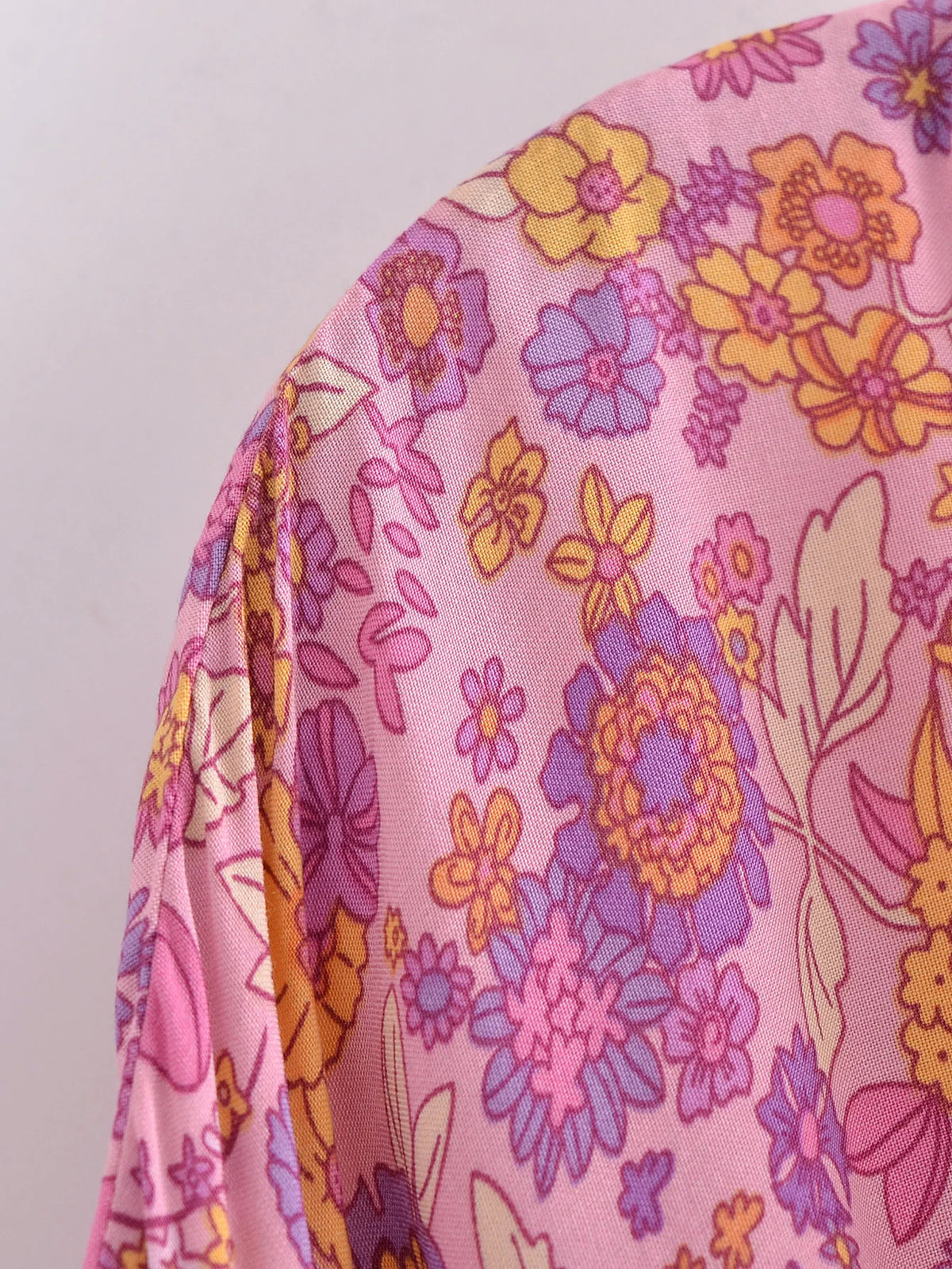 Boho Cover Ups Short Kimono