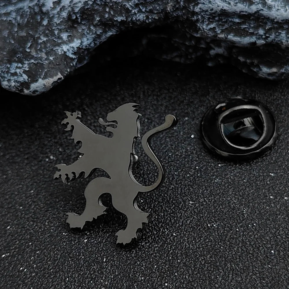 Mens Suit Collar Pins Gold Plated Whimsy