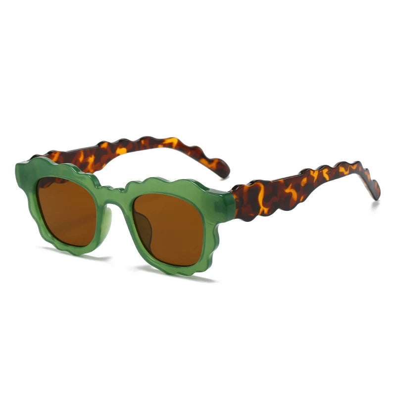 Lucy's Square Jelly Sunglasses Gradient Shades UV400