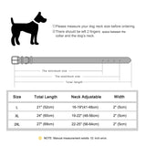 Genuine Leather Dog Collar 2inch Wide Rivet Spikes Collars for Medium Large Dogs Medieval Cosplay