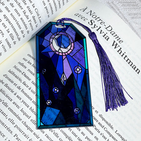 Two Sun and Moon Bookmarks for the Book Lovers