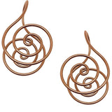 Adjustable Copper Spiral Palm Cuff Handmade Jewellery for Meditation & Energy Healing