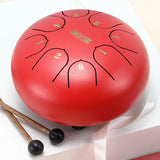 6 Inch Steel Tongue Drum Set Percussion Musical Instrument