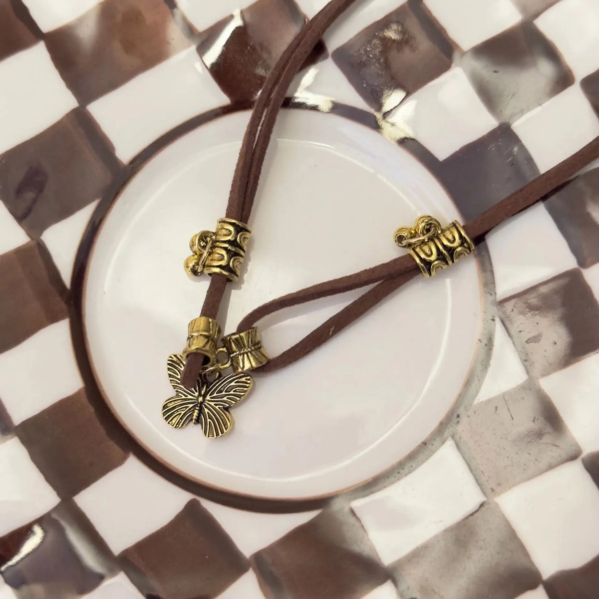 Elven Amulet Butterfly Choker Necklace