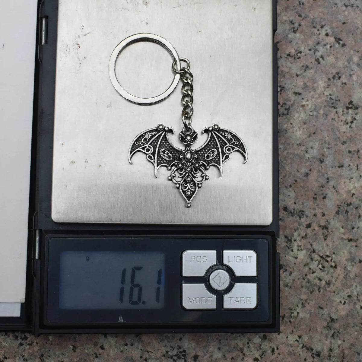 Halloween Bat Keyring