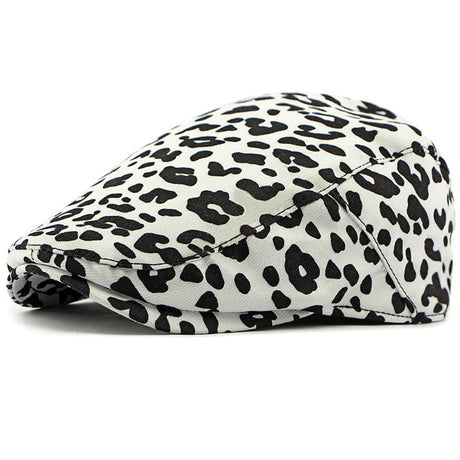 Winter Florals Cabbie Beret Caps
