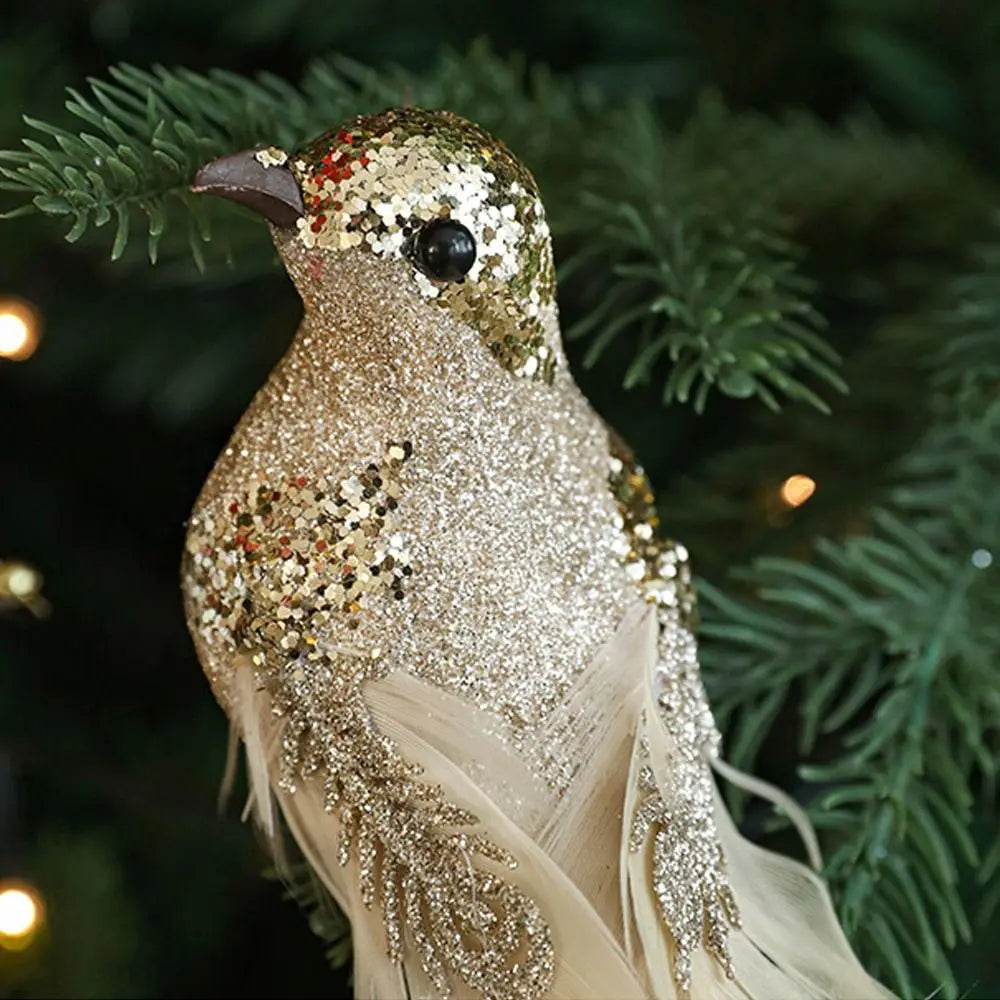 Handmade Christmas Birds Ornament Xmas Tree Decoration