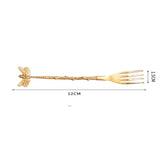 6pcs Stainless Steel Dragonfly Fork Set