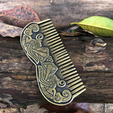 Norse Viking Beard Comb Odin's Ravens Viking Gift For Men