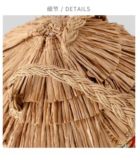 Handmade Paper Woven Cottage Handbags