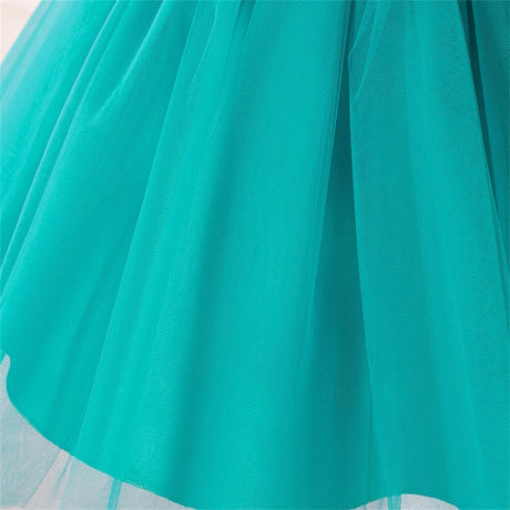 Toddler Princess Alice Belle Jasmine Mermaid Dress Baby Halloween Cosplay Costume