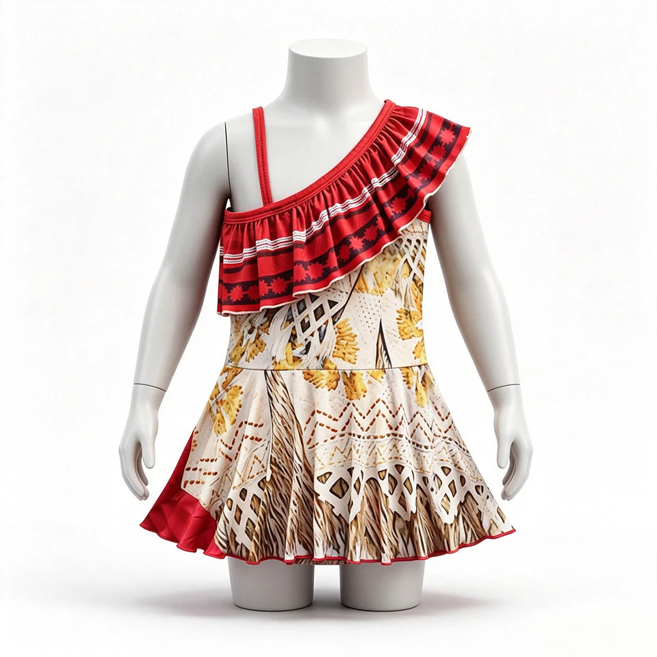 Princess Moana Little Girls Swimsuits