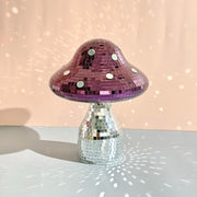 Disco Mushroom Mirror Ball Ornament Home Decor