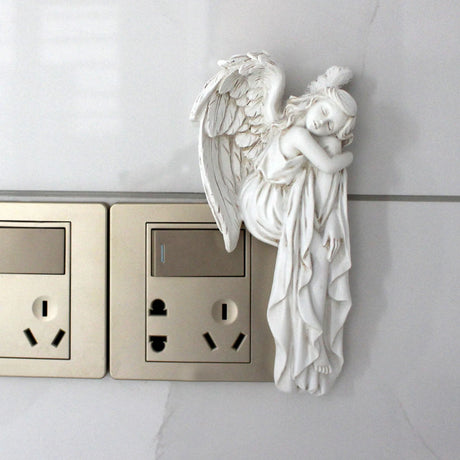 Angel Door Frame Ornament Resin Home Decor