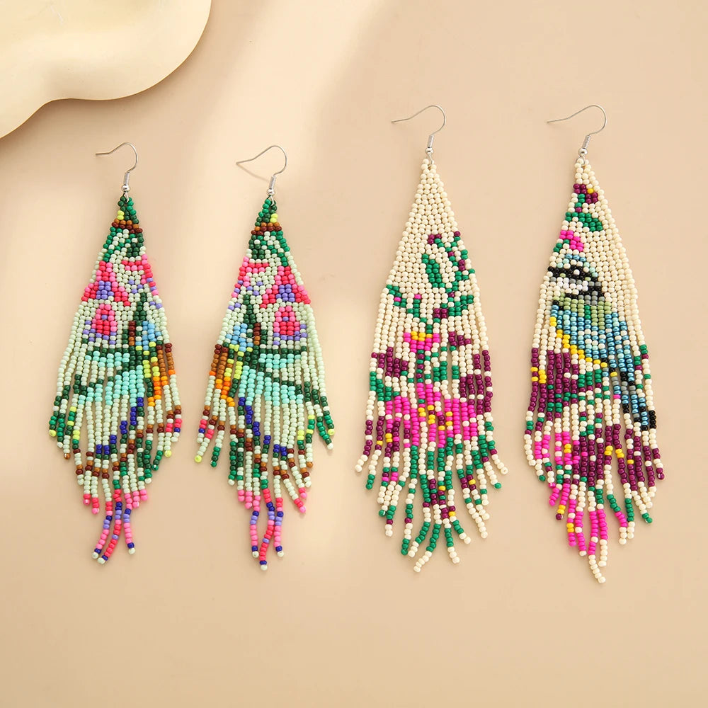 Spring Days Rice Bead Earrings